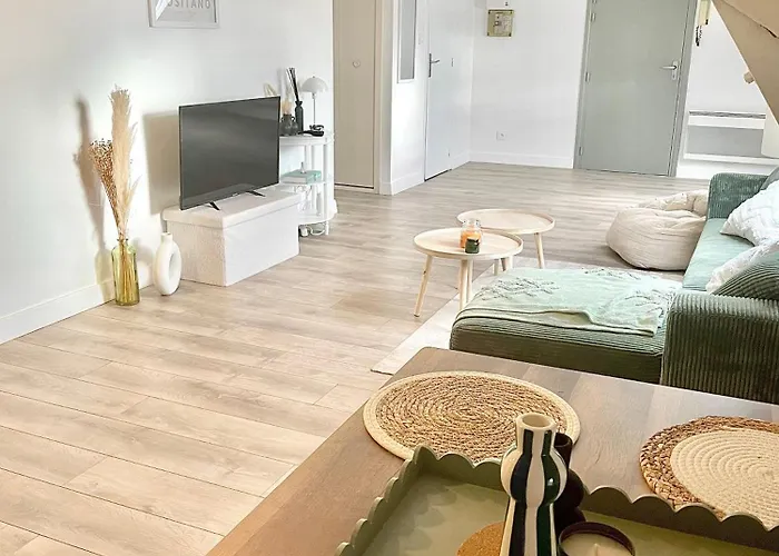 公寓 Le Magenta Centre De Laval Proche Gare 拉瓦勒